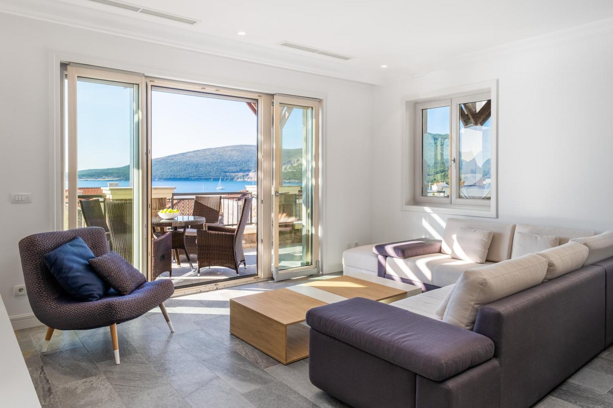 Апартаменты Lustica Bay Тиват Экстерьер фото
